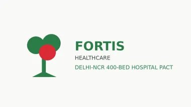 Fortis Healthcare: दिल्ली में 400-बेड के अस्पताल के लिए 29 साल का करार किया